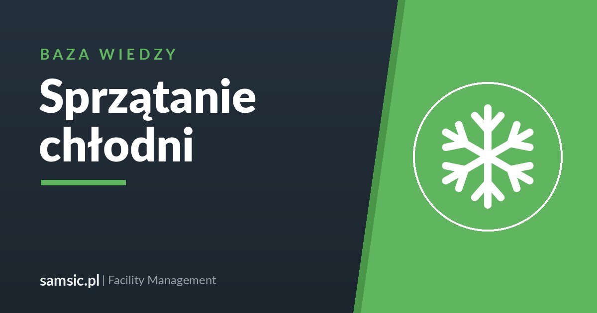 Sprzątanie chłodni – Samsic facility management